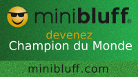 Noémie joue au Minibluff